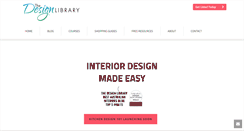 Desktop Screenshot of designlibrary.com.au